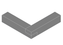 Halved Joint Case Corner